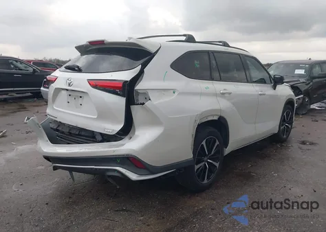 2021 Toyota Highlander Xse из США, поврежденный, VIN 5TDLZRAH0MS052307